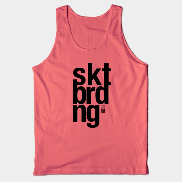 Skateboarding Tank Top by ff1987